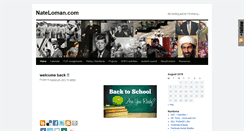 Desktop Screenshot of nateloman.com